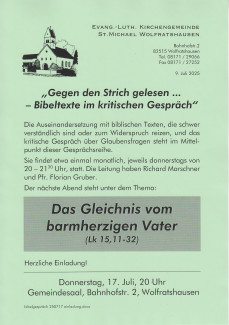 Bibelgespräch 17.7.25