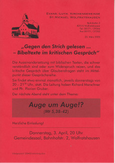 Gegen den Strich 3.4.25