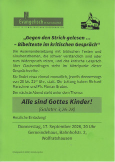 Gegen den Strich 17.9.26
