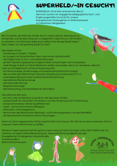 Superheldin gesucht!